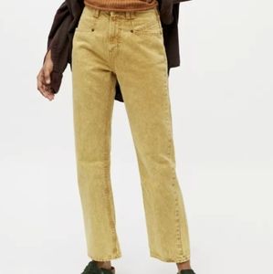 BDG Urban outfitters gold issa cowboy pants jeans